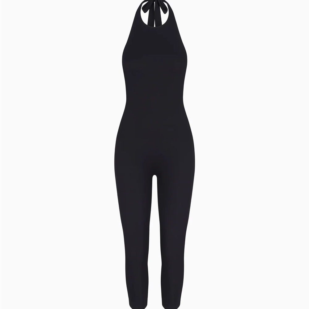 Key Smooth Stretch Capri Jumpsuit